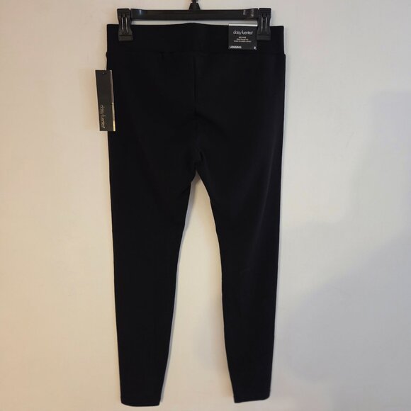 Daisy Fuentes Black Mid Rise Stretch Leggings - Picture 2 of 3